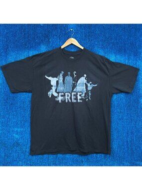 Kid Cudi “Free” Album One Night Only Graphic T-Shirt Size XXL